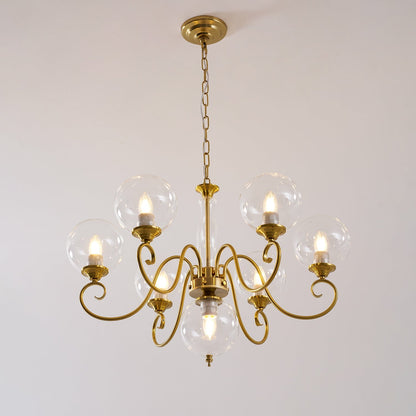 Evelyn Glass Chandelier