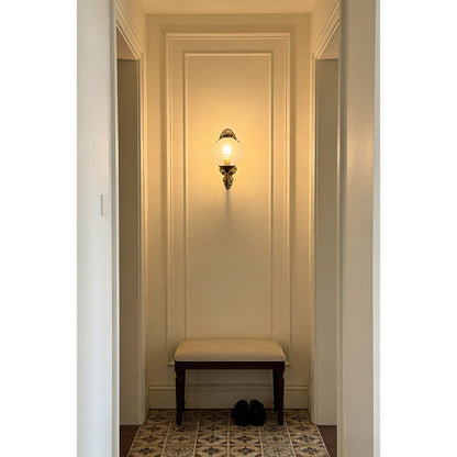 Evelyn Glass Wall Lamp