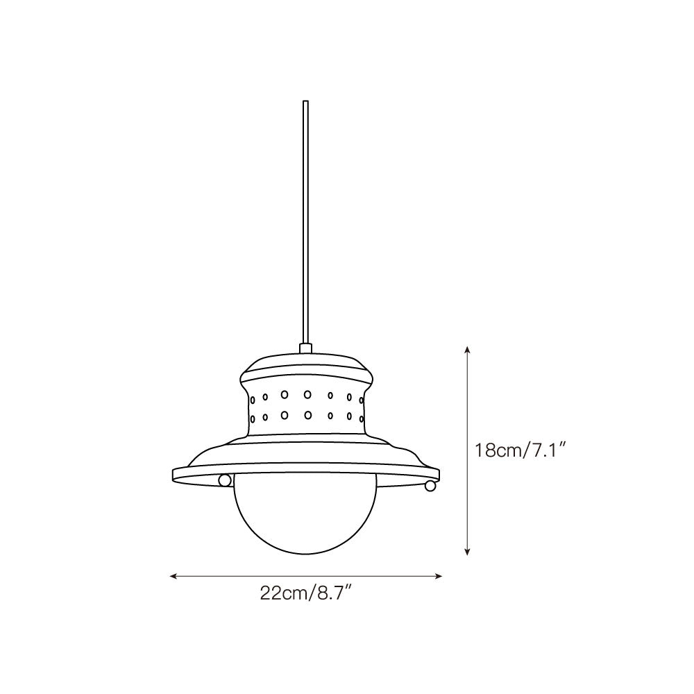 Fisherman’s Pole Pendant Lamp