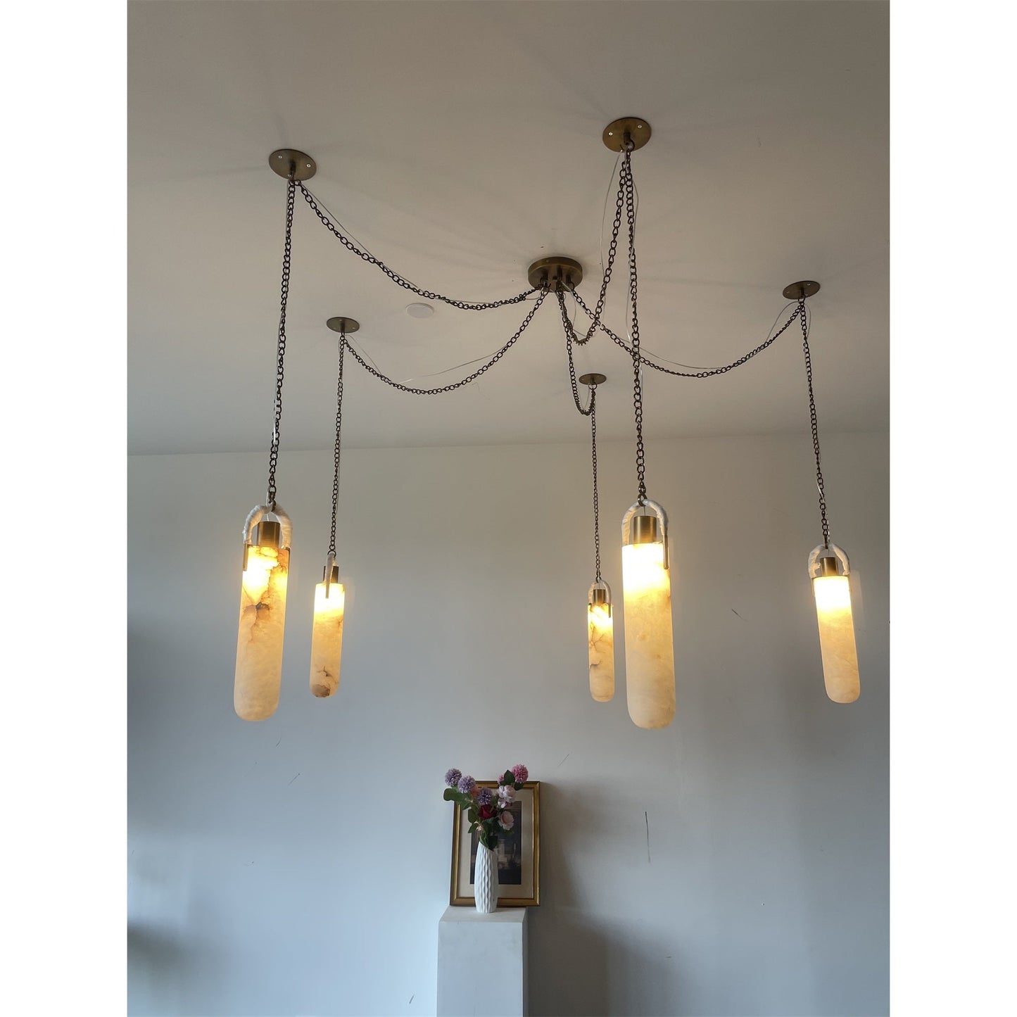Flint Alabaster Pendant Lamp