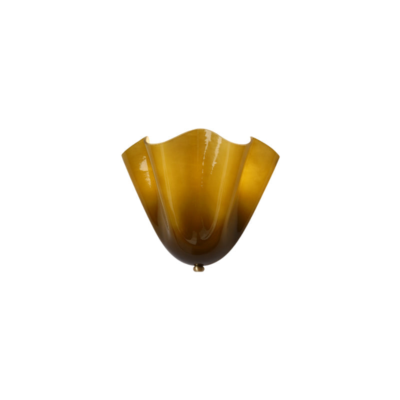 Flower Glass Wall Lamp