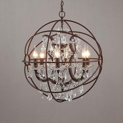 Foucault Single Orb Pendant Lamp