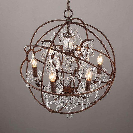 Foucault Single Orb Pendant Lamp