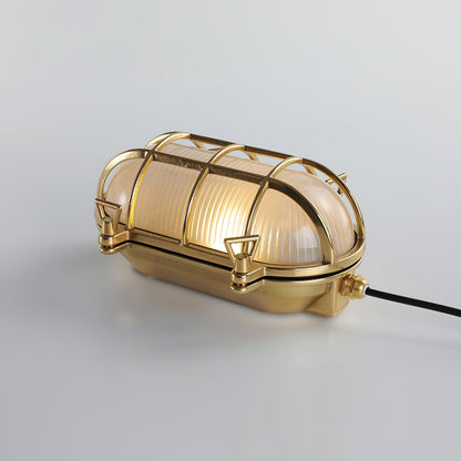Fremantle Brass Bunker Sconce