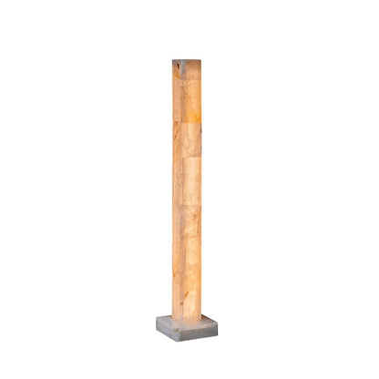 Frozen Alabaster Floor Lamp