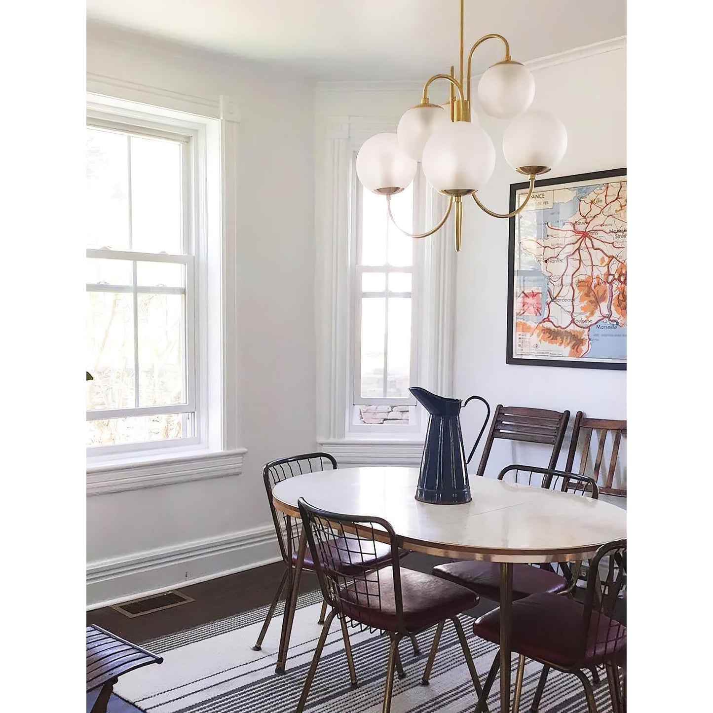 Gooseneck Chandelier