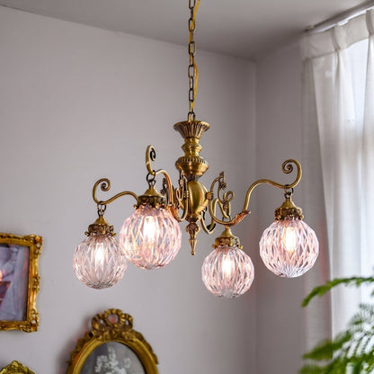 Greenwich Classical Brass Chandelier