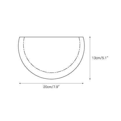 Half Moon Wall Lamp