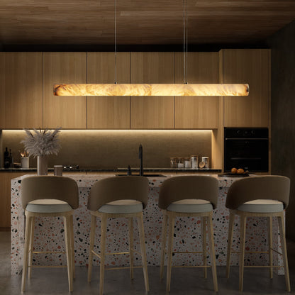 Halima Linear Alabaster Chandelier