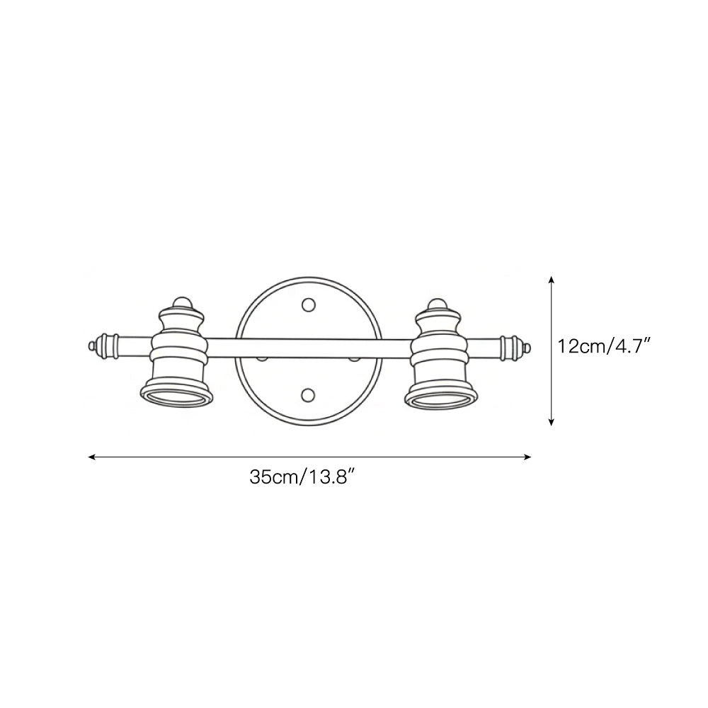 Halophane Brass Wall Lamp