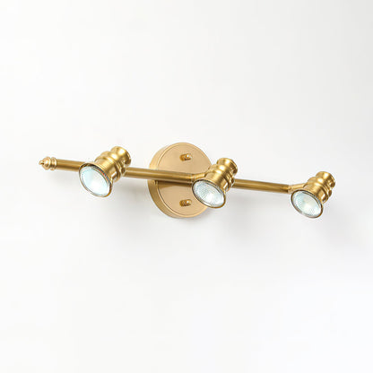 Halophane Brass Wall Lamp