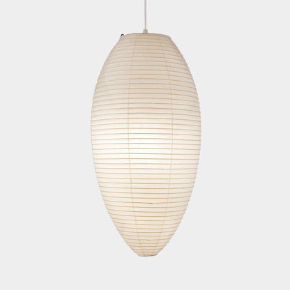 Akari 23A 24A Washi Paper Egg-Shape Pendant Light
