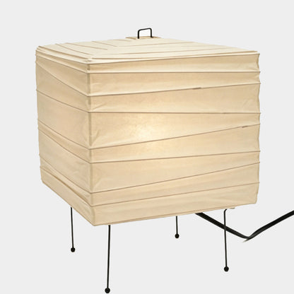 Akari 3X Washi Paper Square Table Lamp