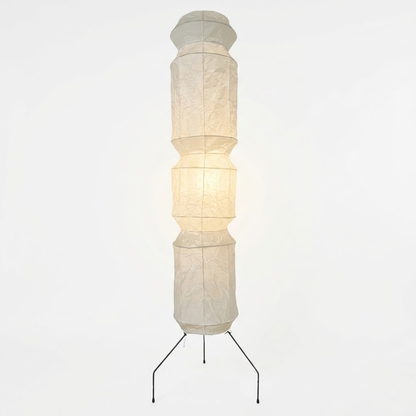 Akari UF4-L6 Washi Paper Tall Floor Lamp