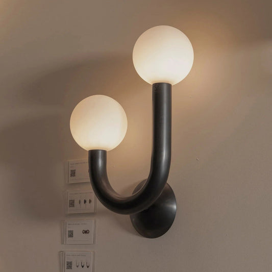 Happy Glass Wall Lamp