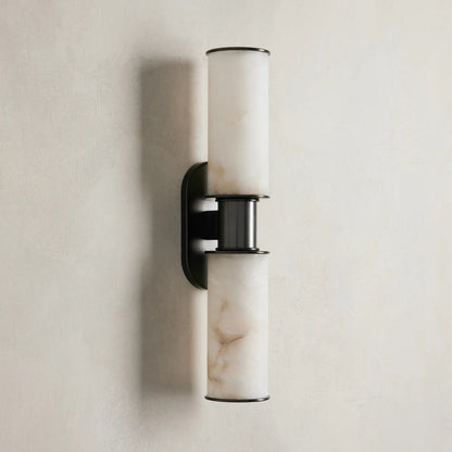 Harlin Vertical Alabaster Sconce