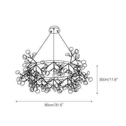 Heracleum Round Chandelier