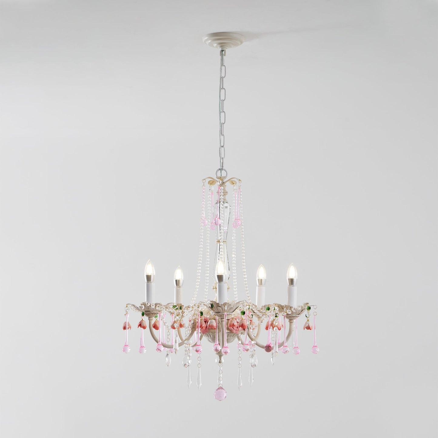 Heritage Rose Chandelier