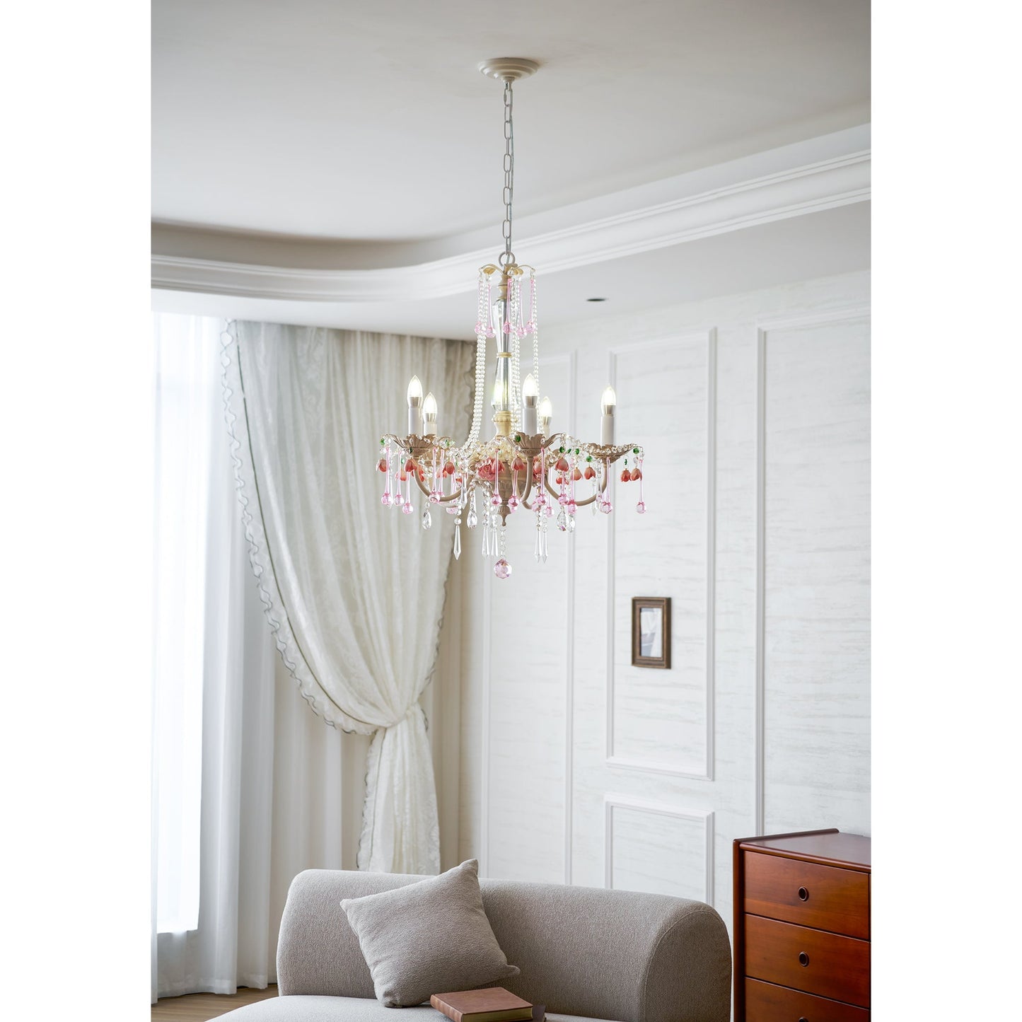 Heritage Rose Chandelier