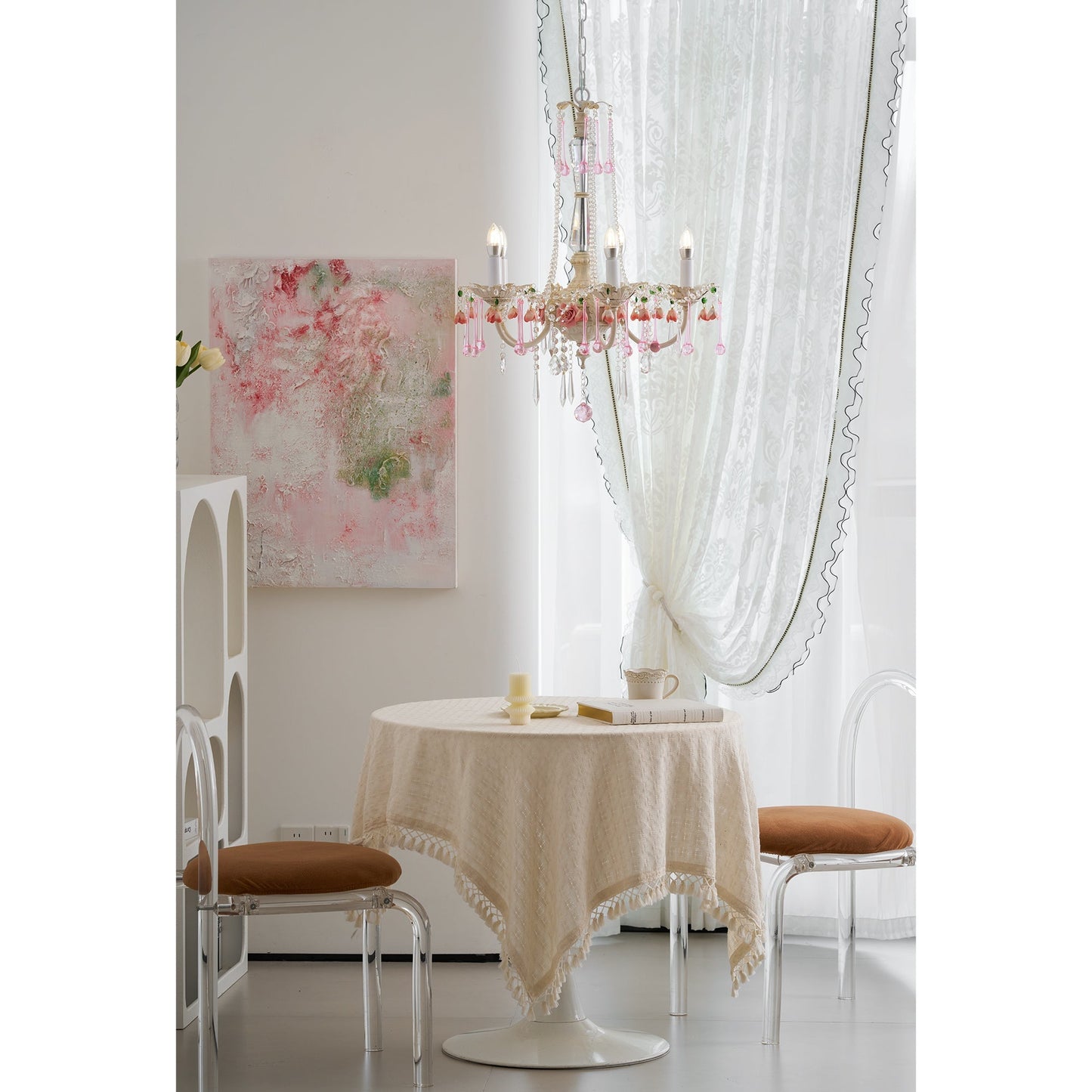 Heritage Rose Chandelier