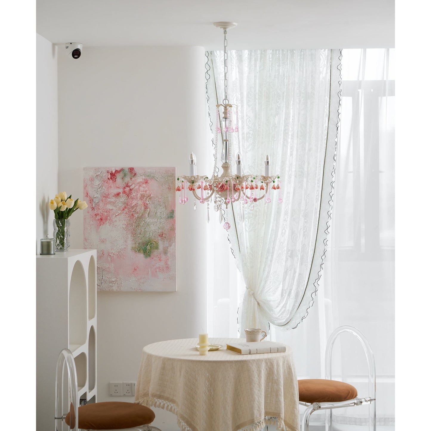 Heritage Rose Chandelier