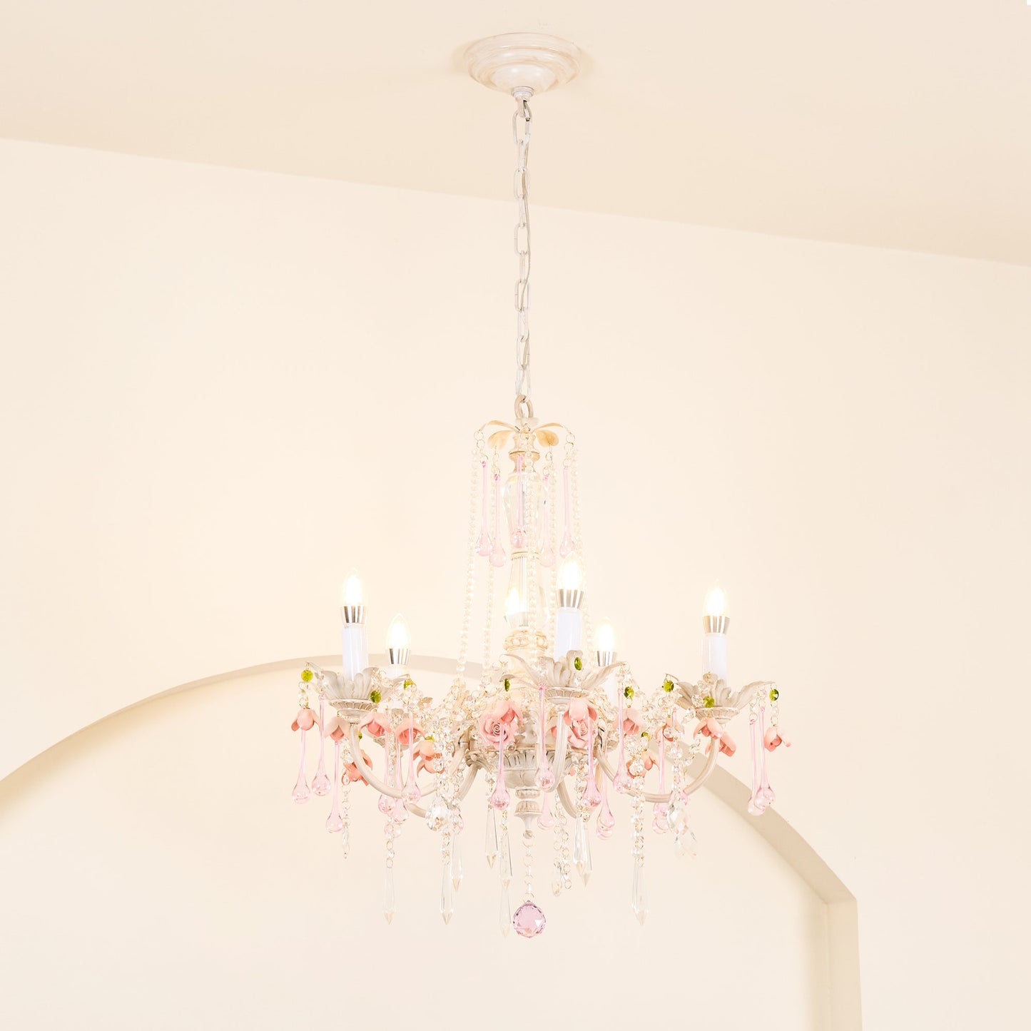 Heritage Rose Chandelier