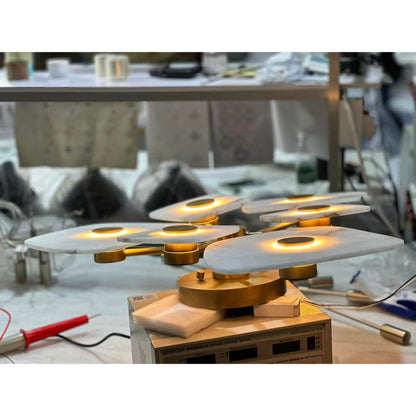 Holmdel Alabaster Ceiling Lamp