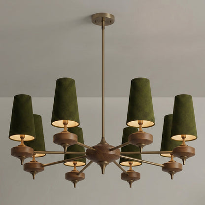 Hour Rho Chandelier