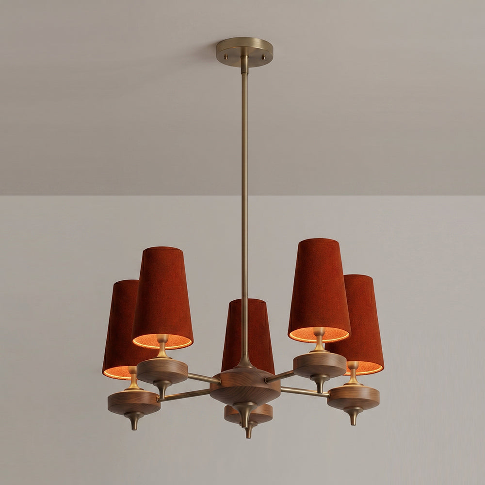 Hour Rho Chandelier