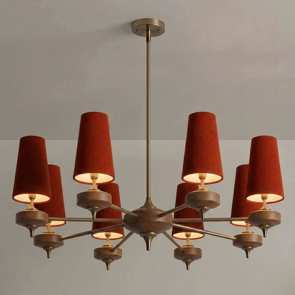 Hour Rho Chandelier