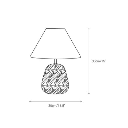 Irving Wood Table Lamp