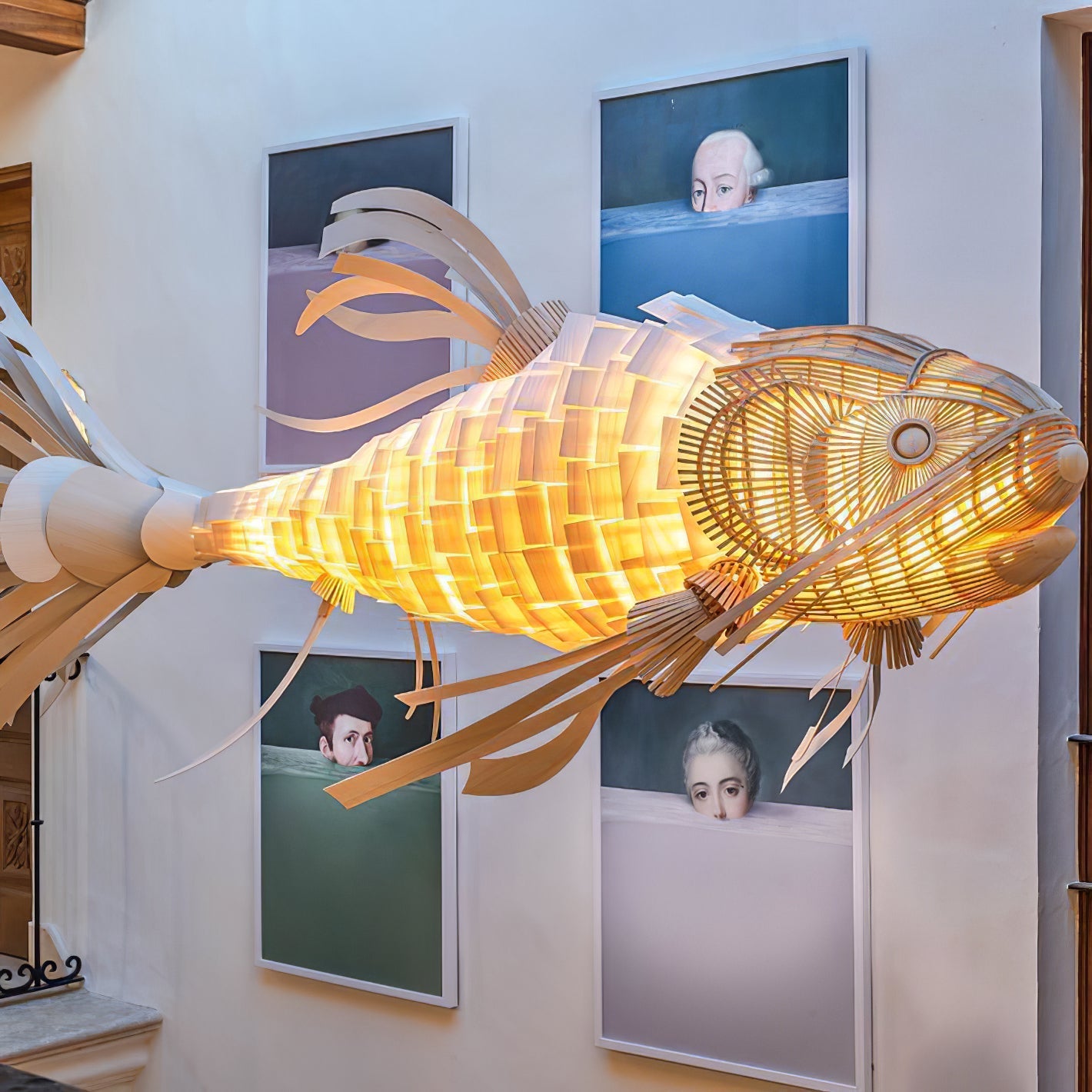 Koi Chandelier