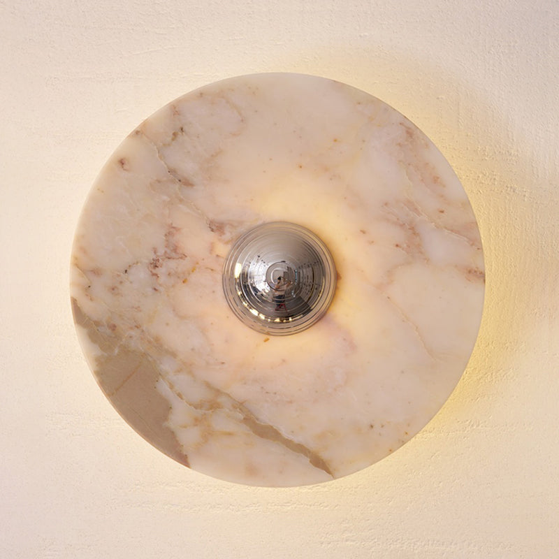 Marble Travertine Onyx Wall Lamp