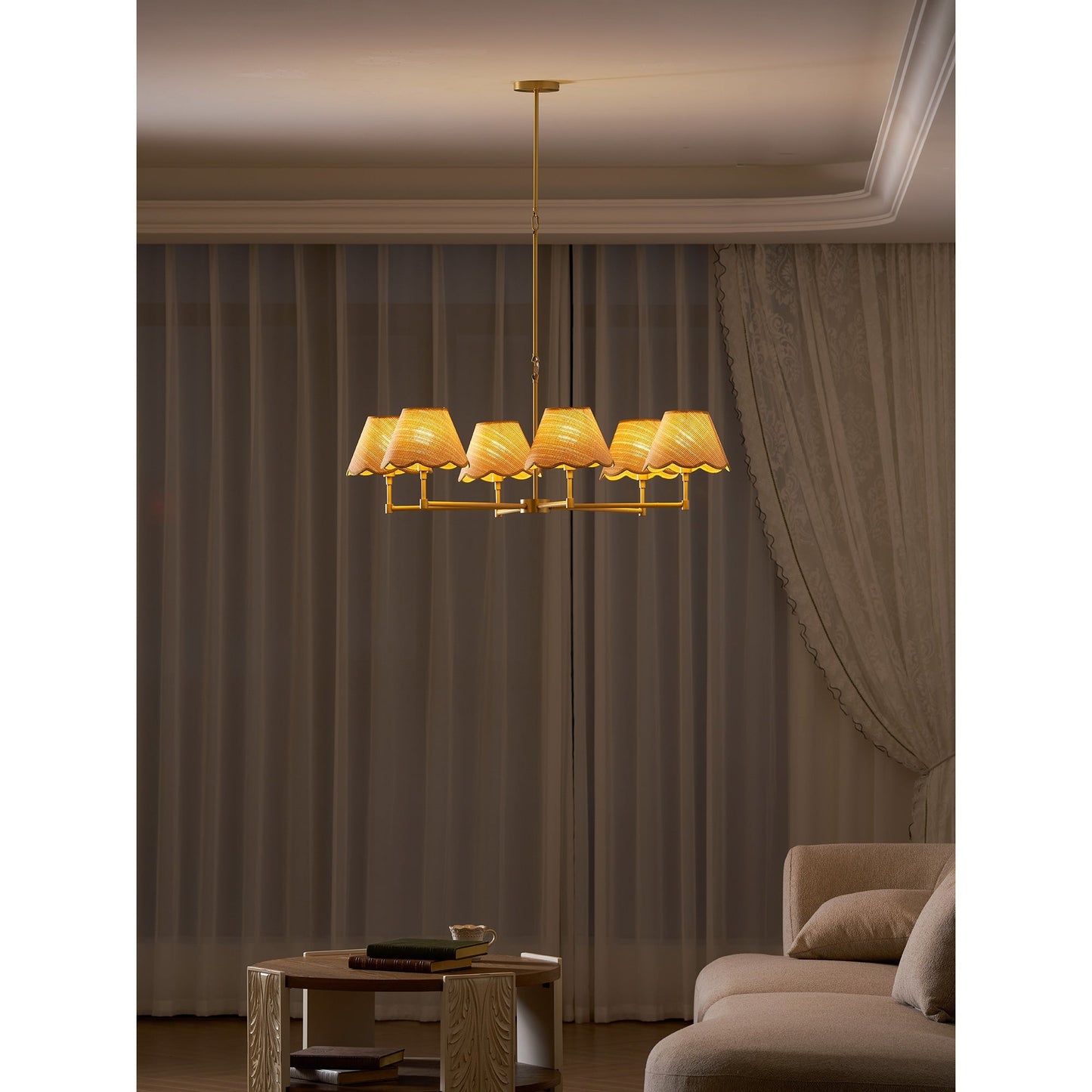 Larkspur Chandelier