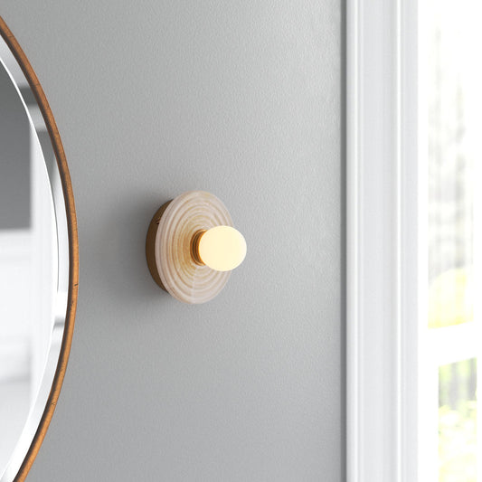 Leigha Alabaster Wall Lamp