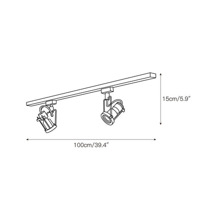 Lucide Industrial Track Lights