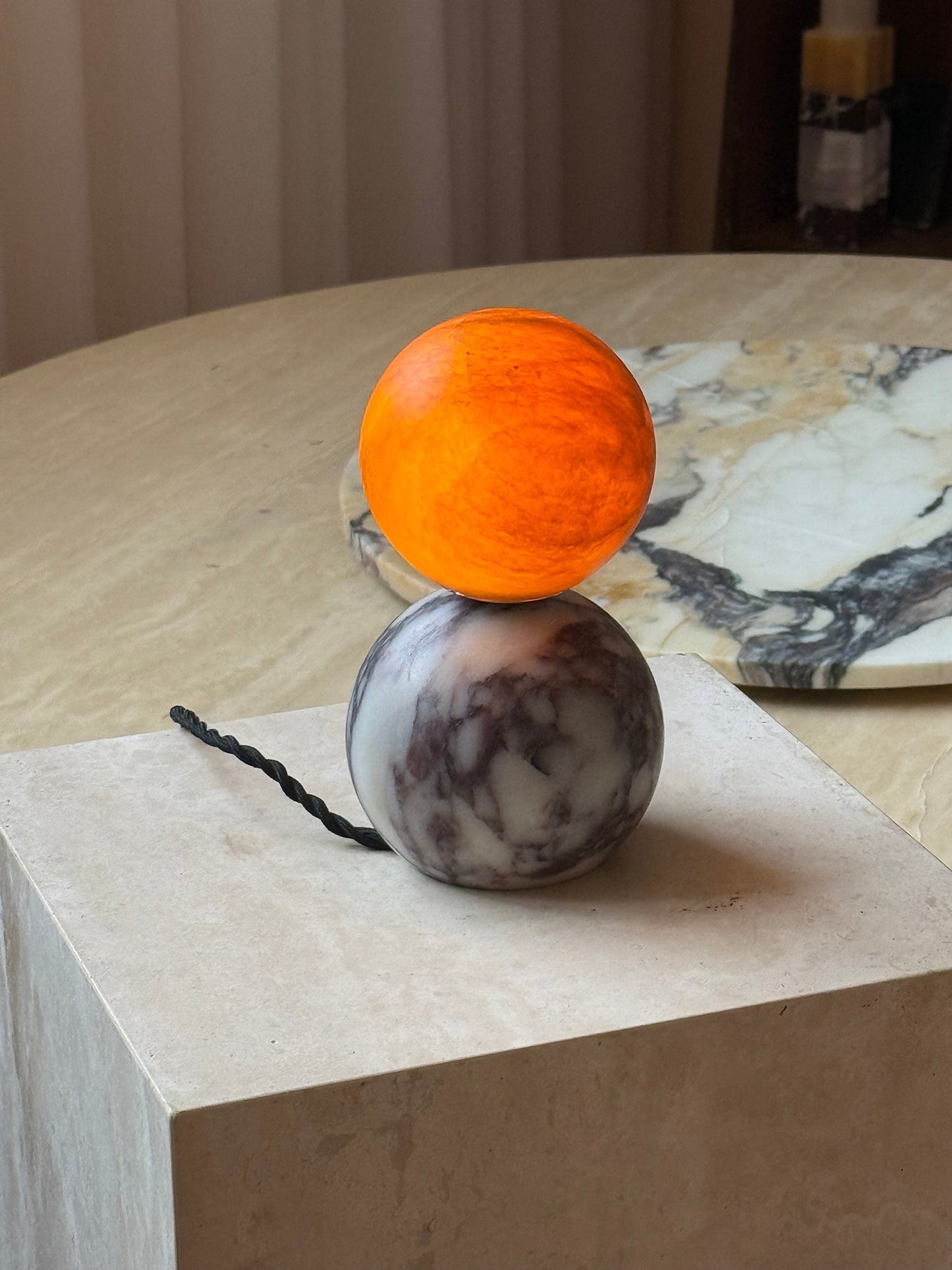 Lucide Marble Table Lamp