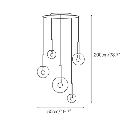 Luna Sospeso Cloud Pendant Lamp