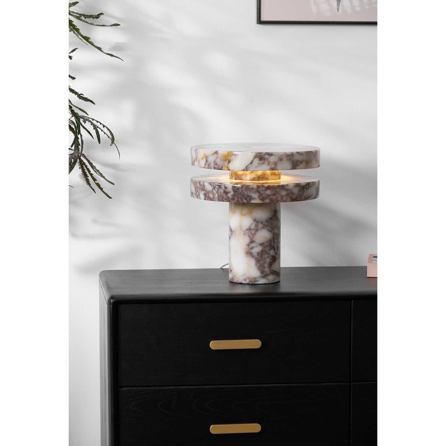 Pillar Marble Table Lamp