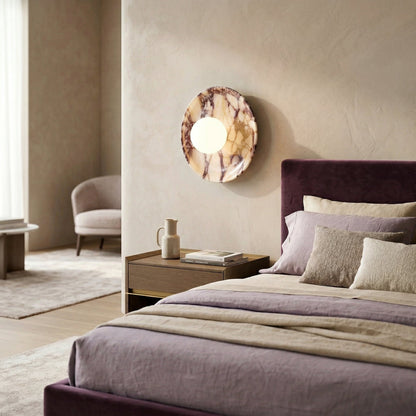 Viola Marble Wall Lamp