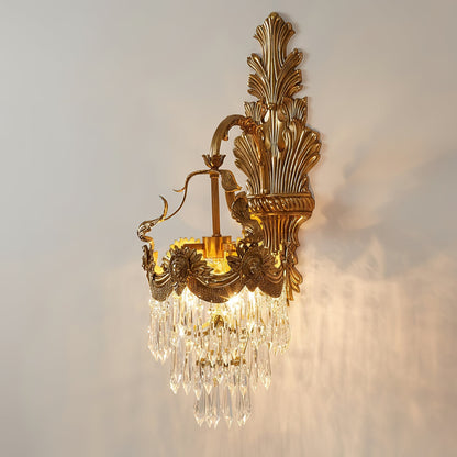 Mesas Brass Wall Lamp