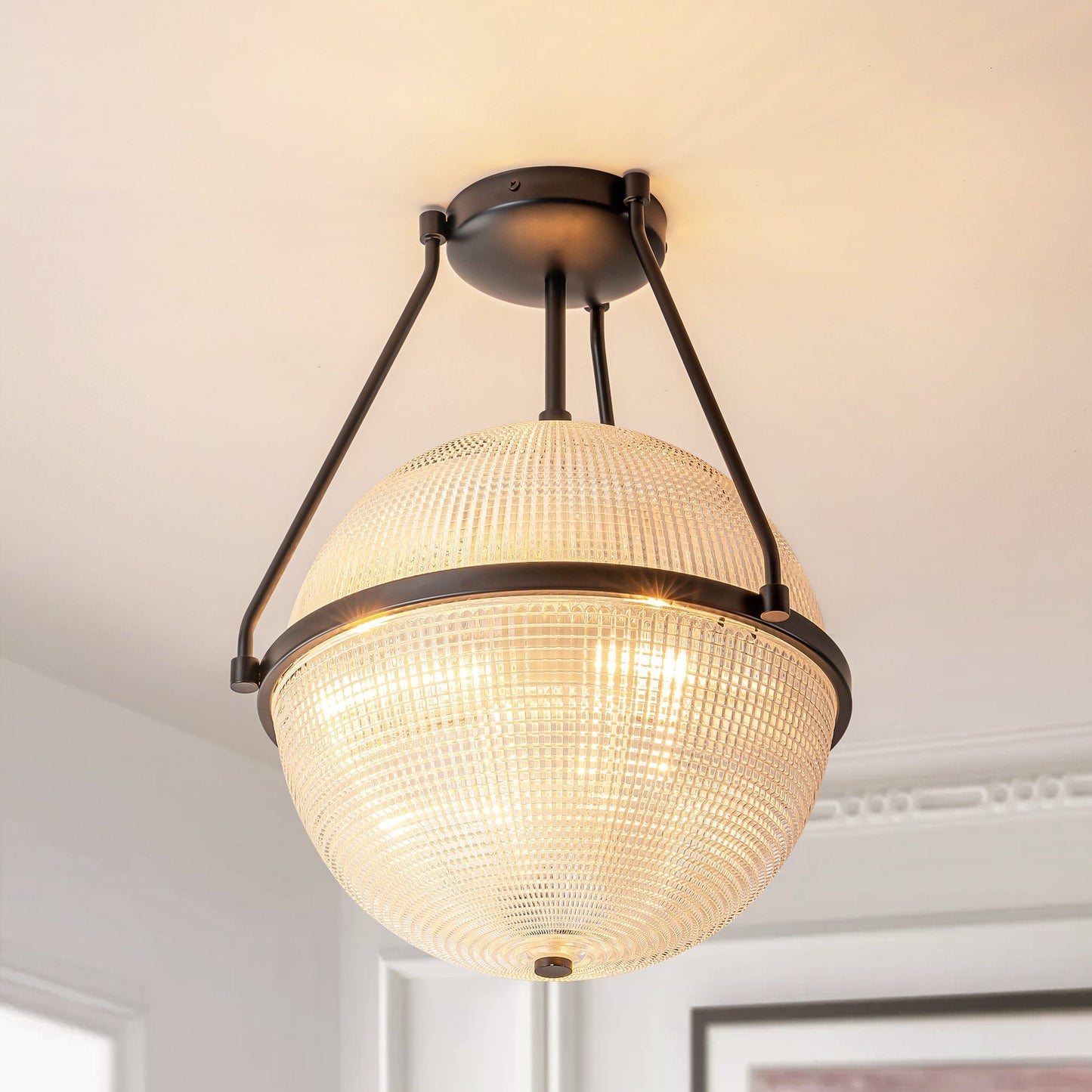 Neven Glass Ceiling Lamp