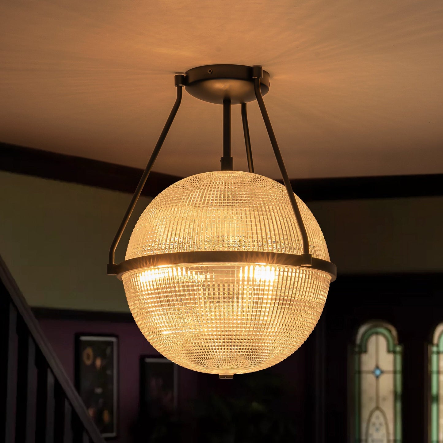 Neven Glass Ceiling Lamp