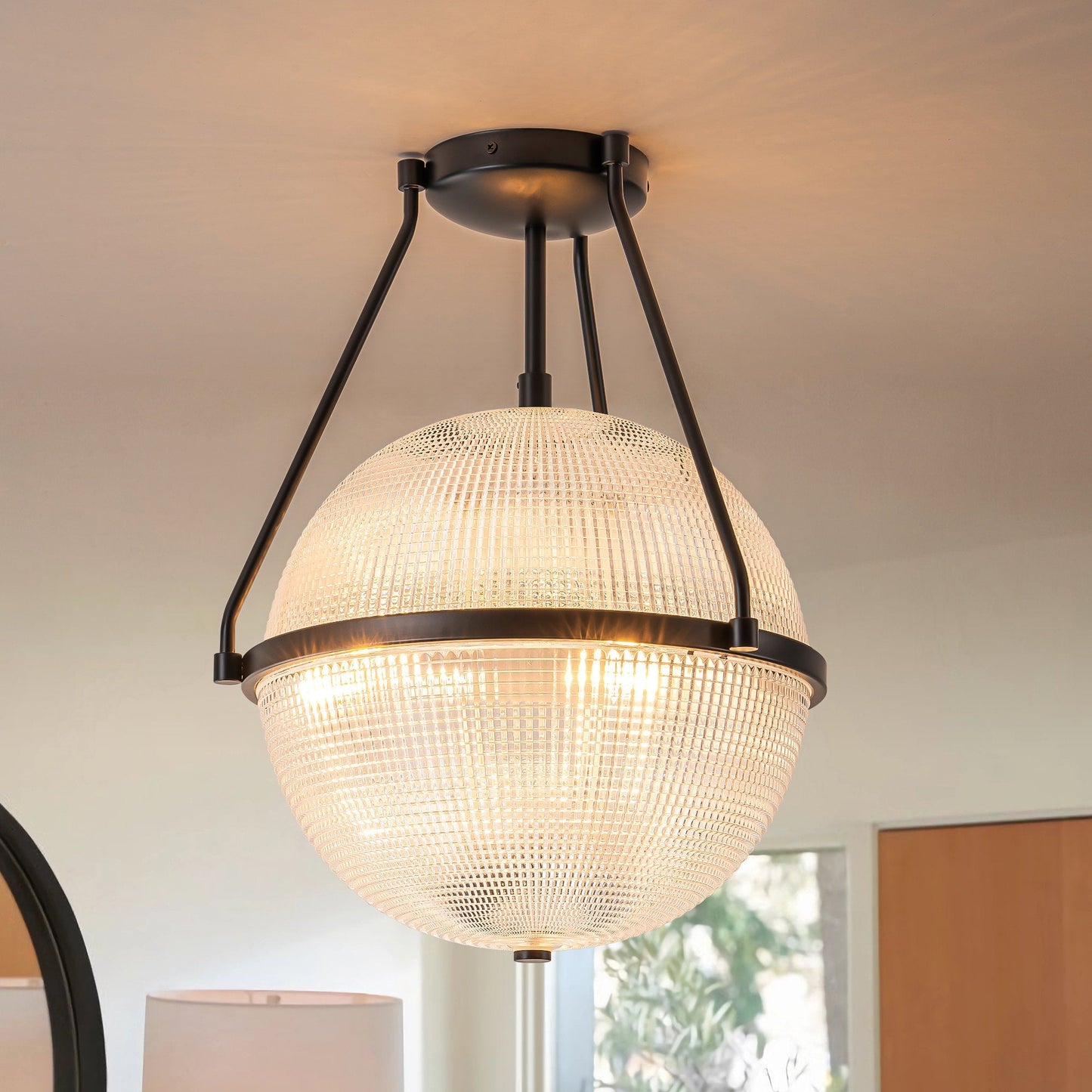 Neven Glass Ceiling Lamp