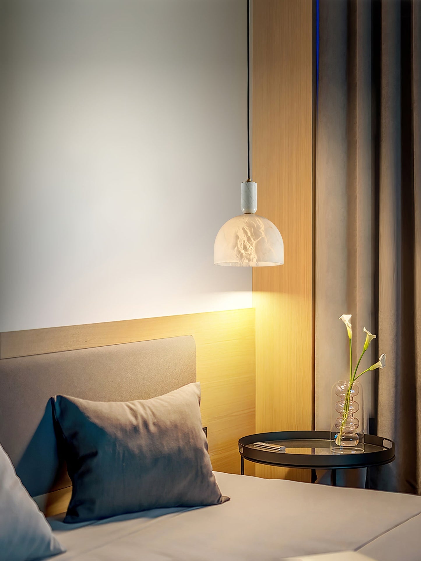 Oki Alabaster Pendnat Light