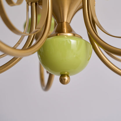 Onyx Glass Chandelier