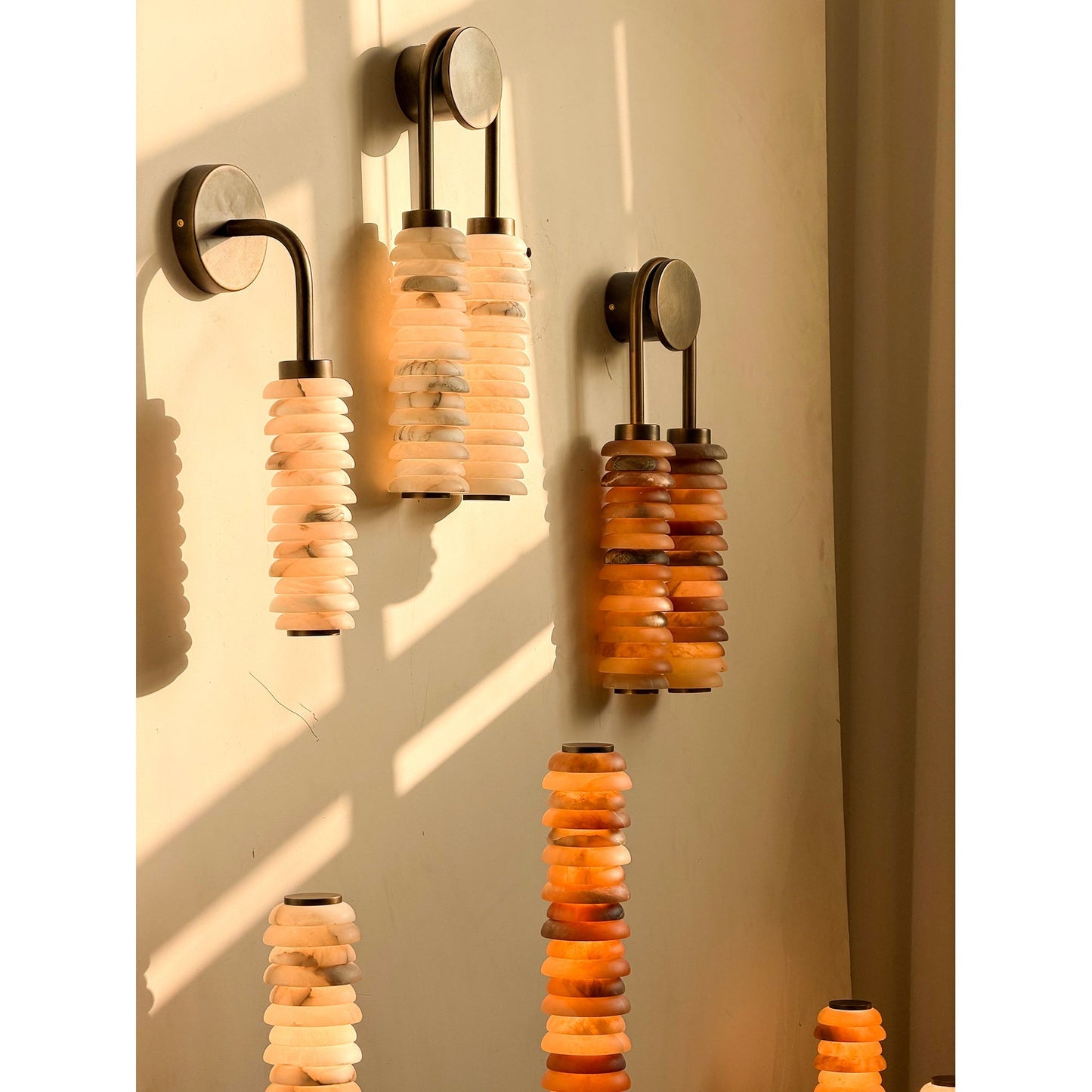 Payson Alabaster Wall Lamp