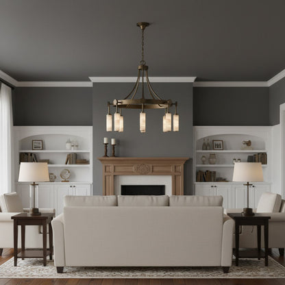 Payson Alabaster Chandelier
