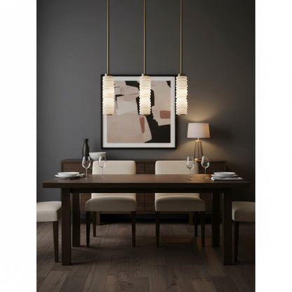 Payson Alabaster Pendant Lamp