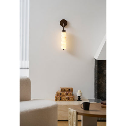 Payson Alabaster Wall Sconce
